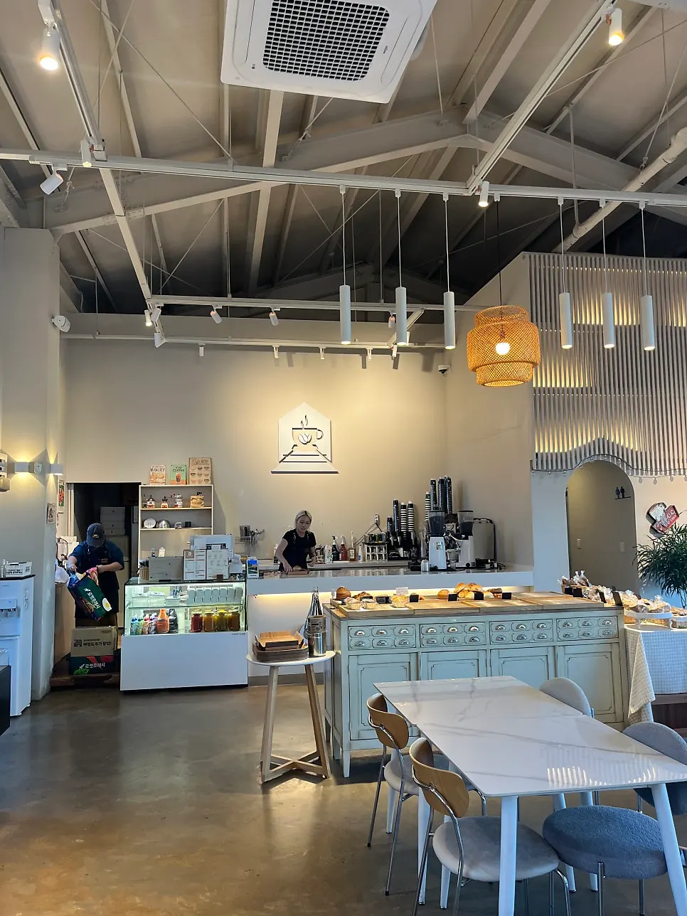 On the Rail's spacious indoor seating area