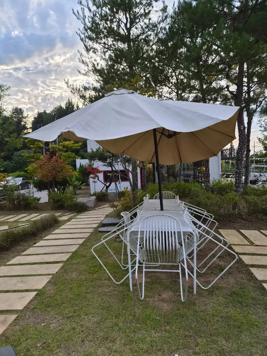 Various types of outdoor seating at On the Rail
