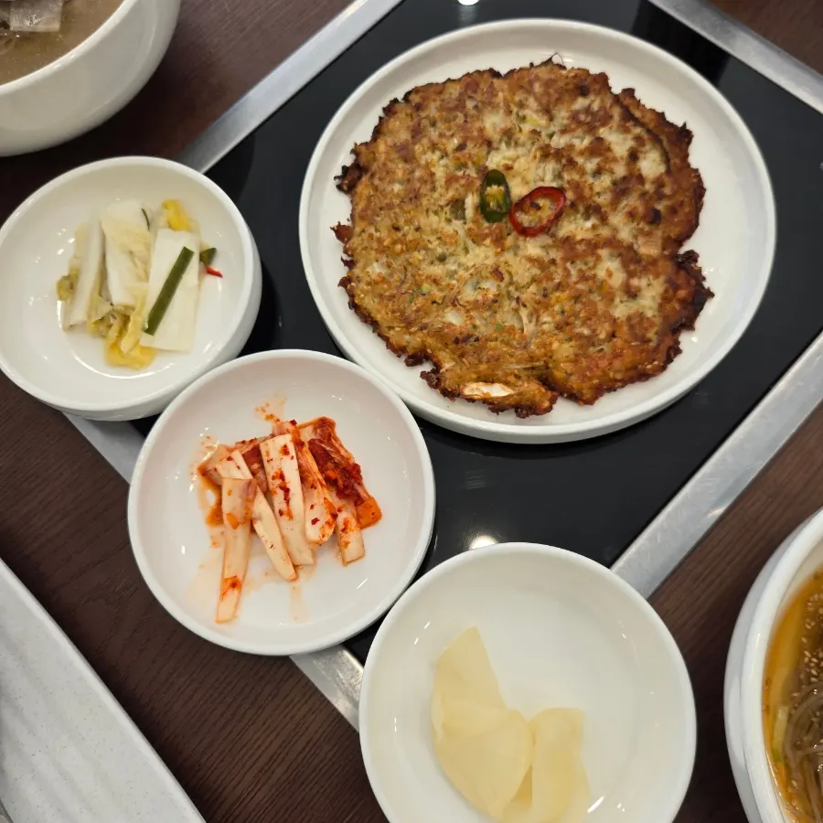 Plate of 100% mung bean pancake