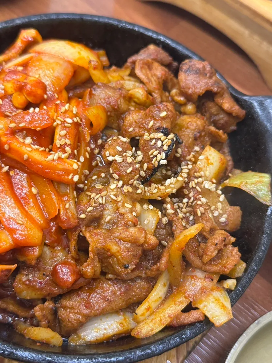 직화향 제육볶음 사진