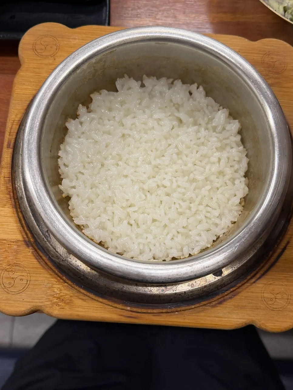Doenjang stew and stone-pot rice