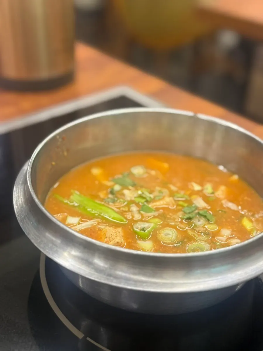 오징어볶음과 강된장, 된장찌개