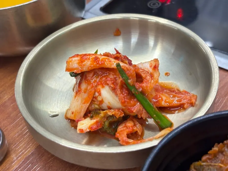 Namul and braised side dishes at Deulkkot Ssambap