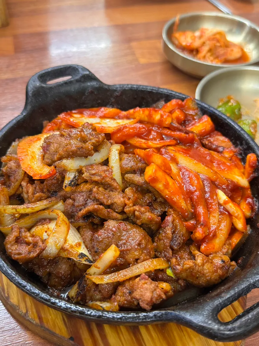 들꽃쌈밥 들 정식 2인 한 상 차림
