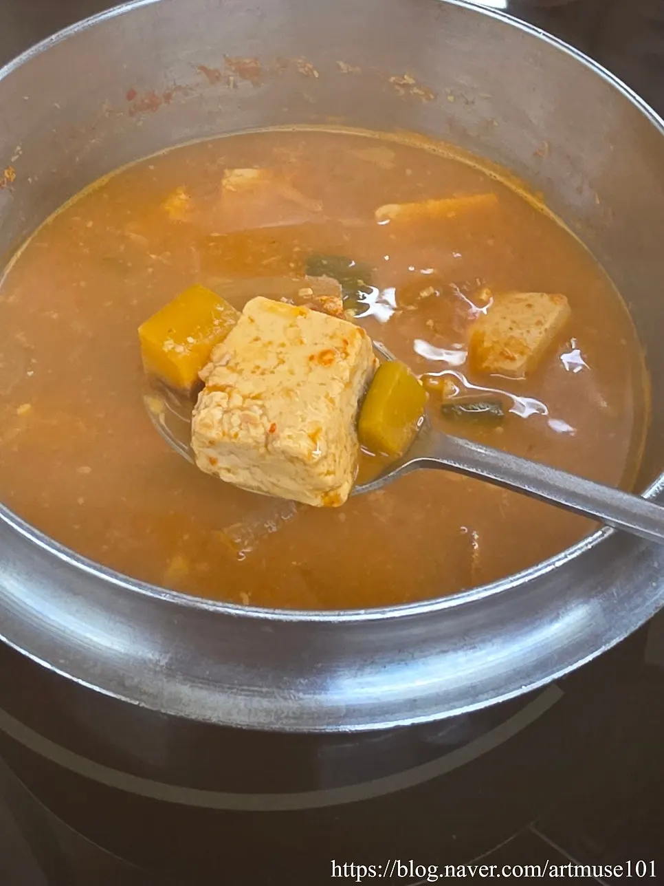 들꽃쌈밥 밑반찬 클로즈업