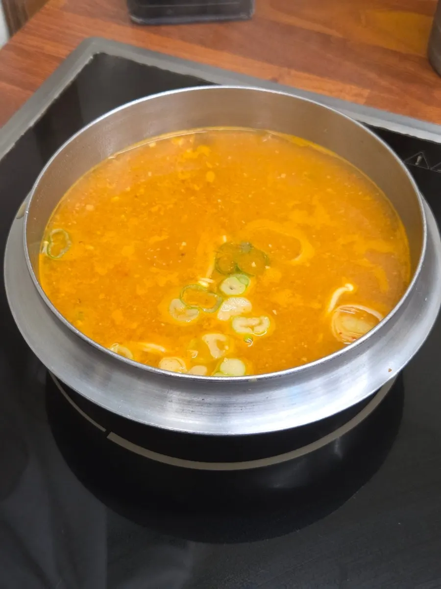 Sweet pumpkin porridge appetizer
