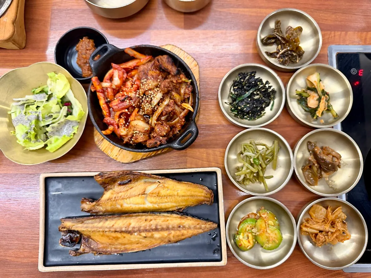 파주 심학산 들꽃쌈밥 전경