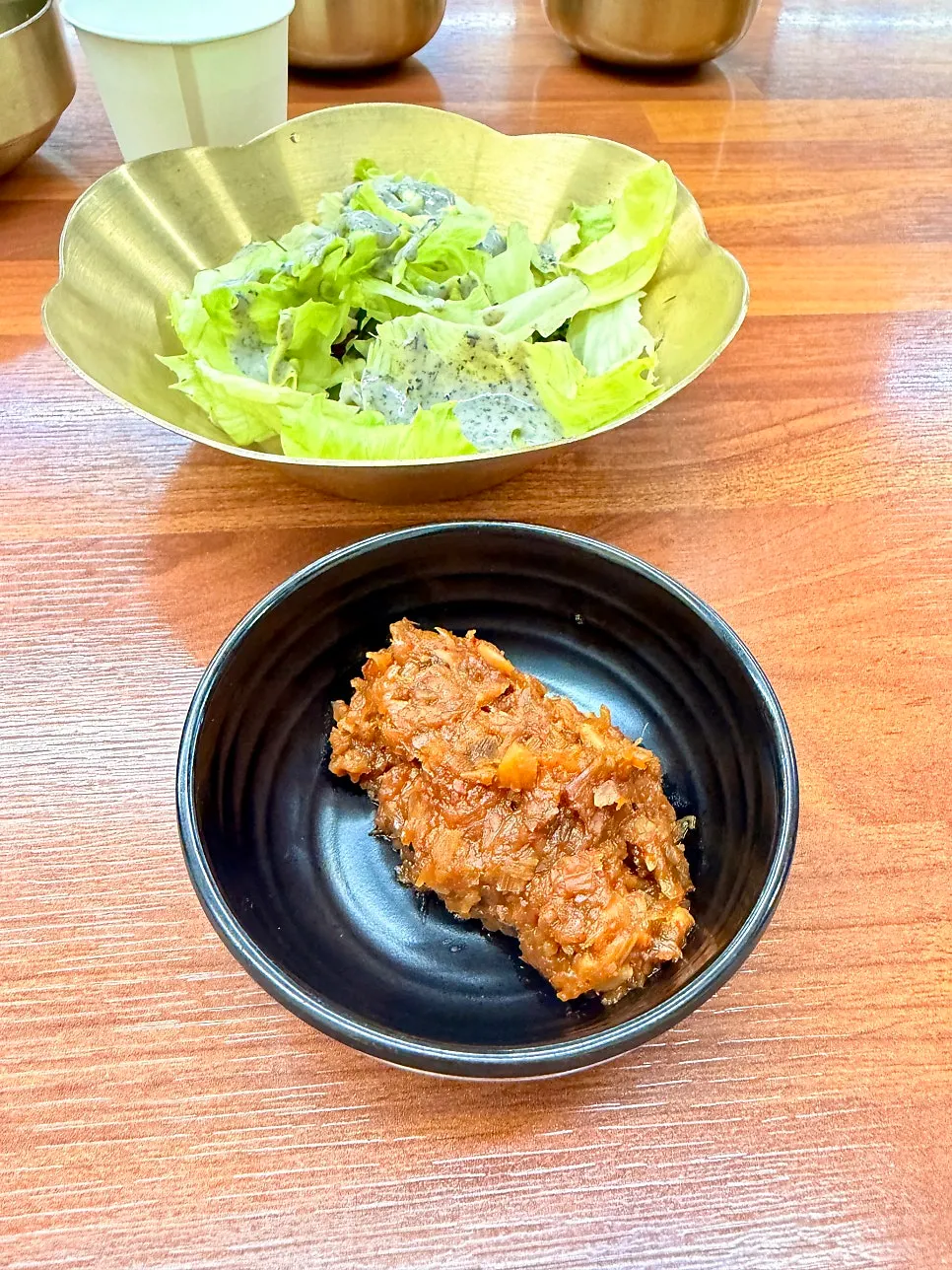 꽈리고추 멸치볶음과 김자반 등 밑반찬