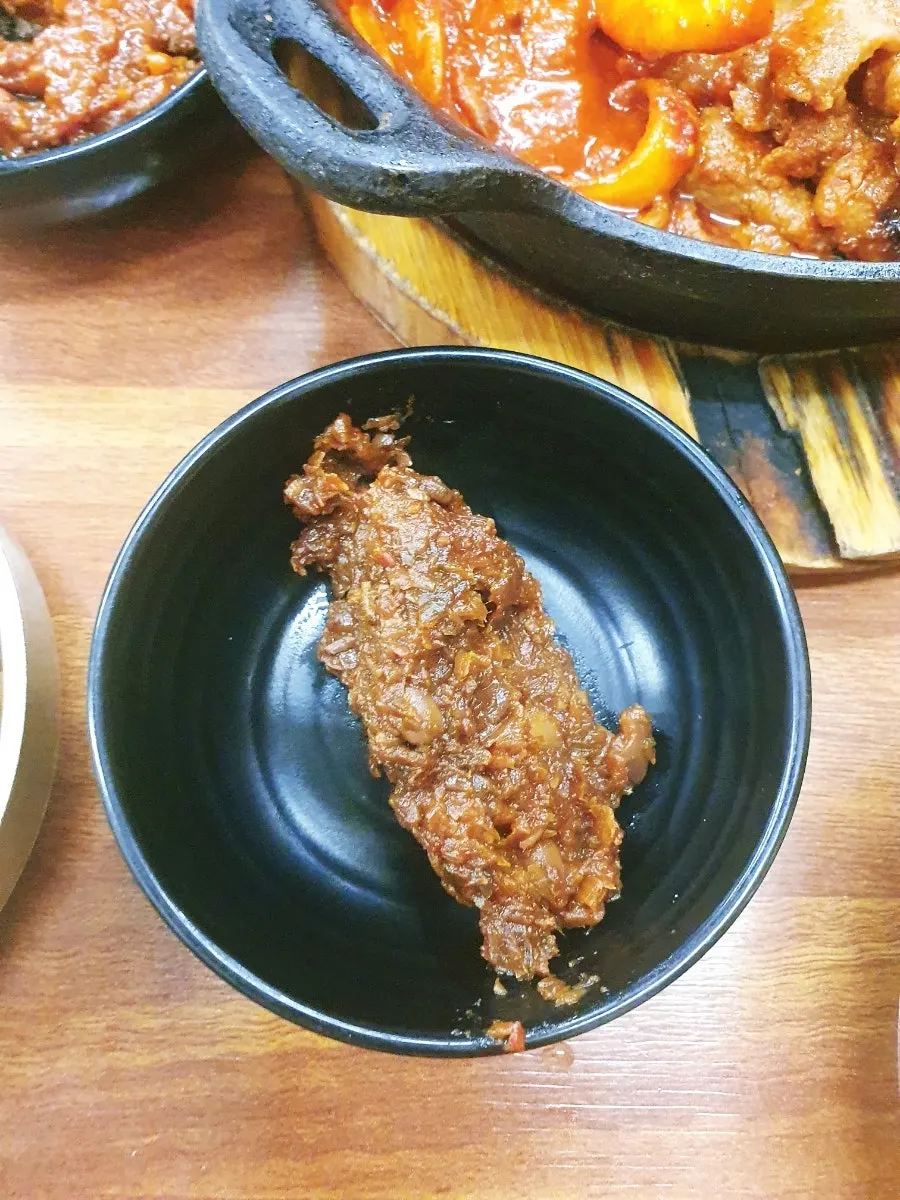 Tazón de gangdoenjang de sabor tostado
