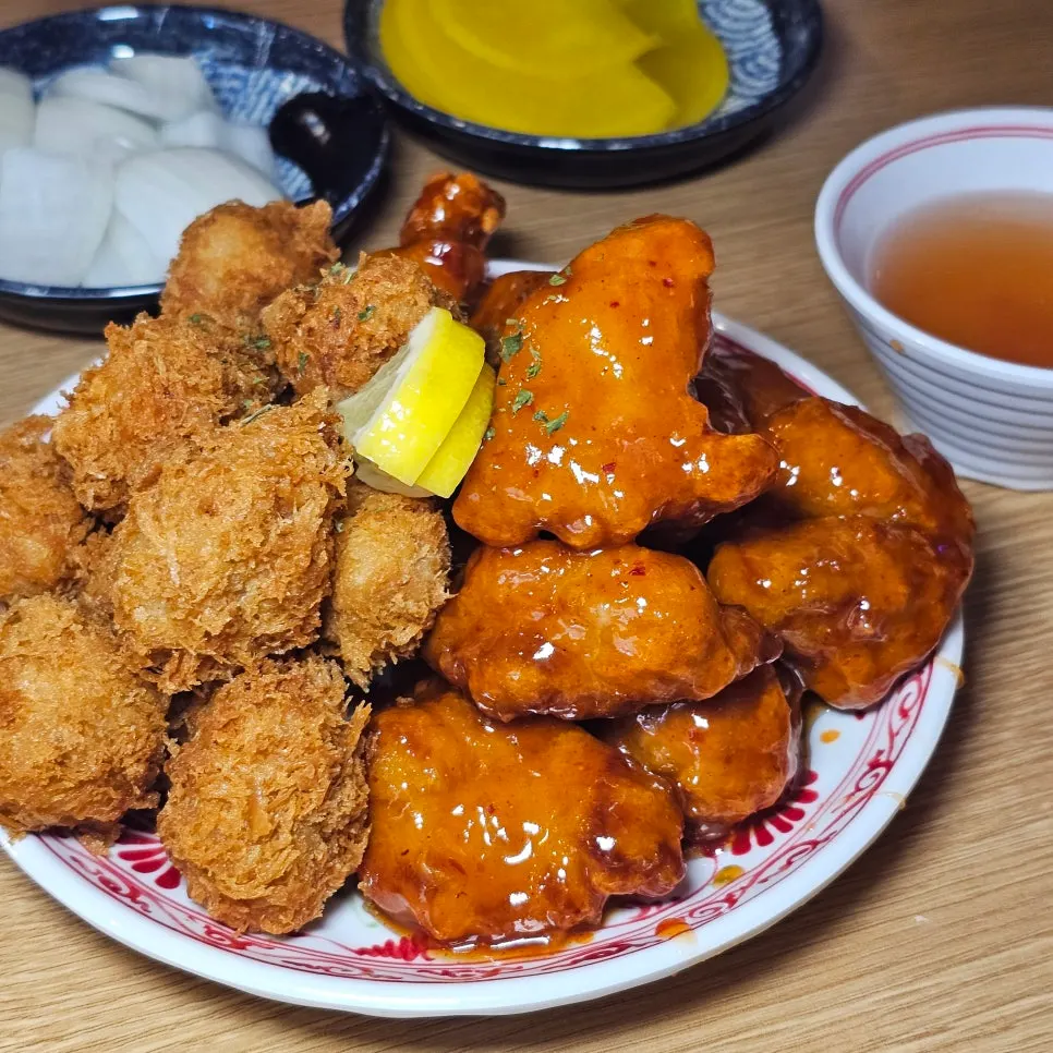 Donchitang plate served with the set