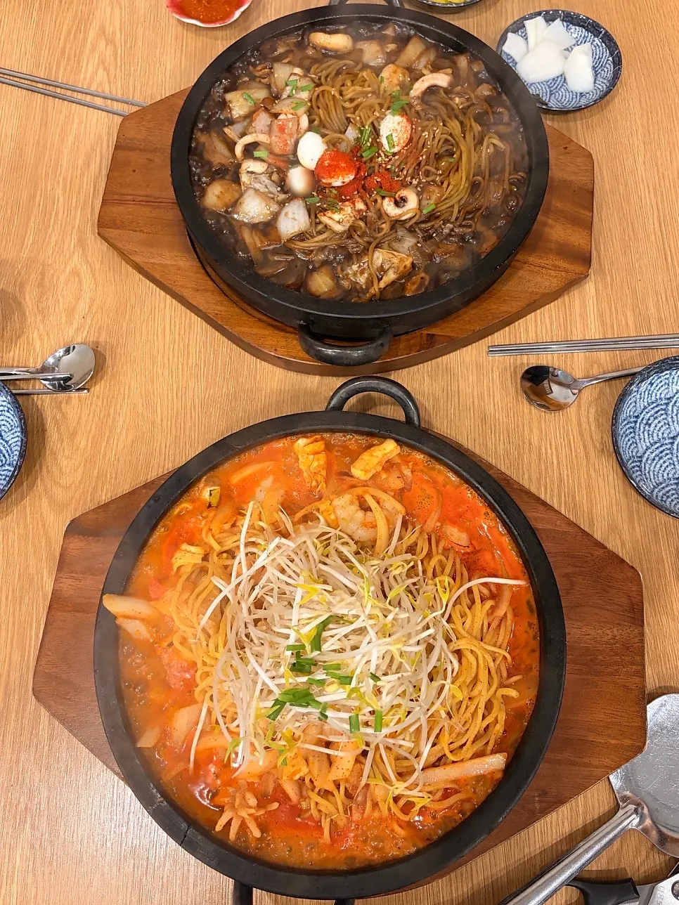 Stone bowl size compared to a spoon