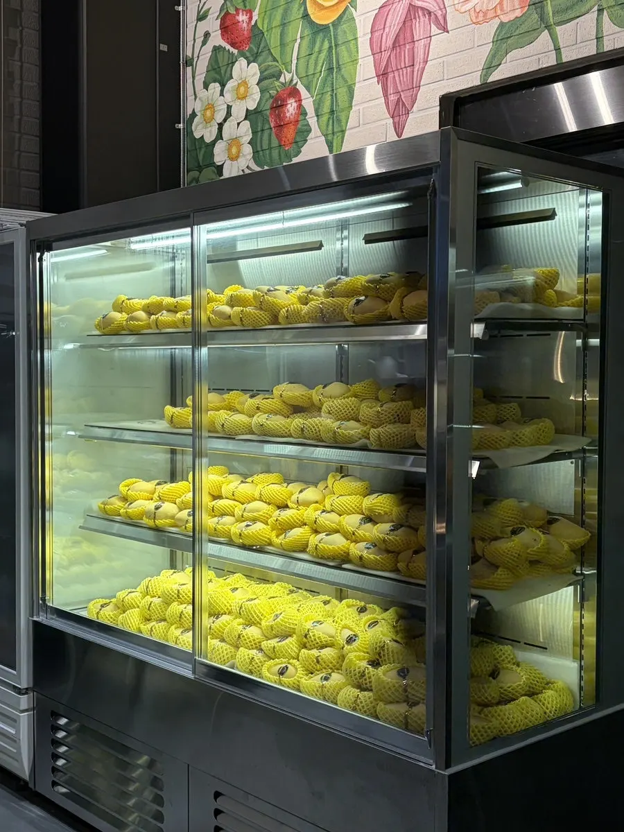 Fruit kept neatly stored at Fruit Forest
