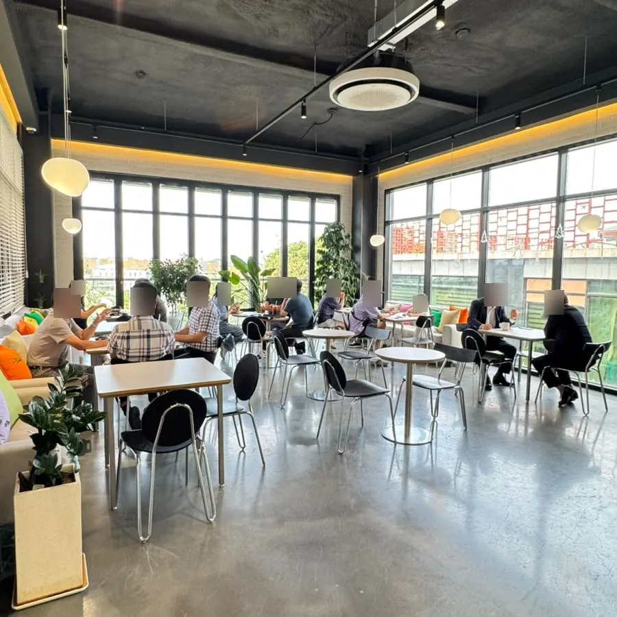 Spacious, clean interior of Fruit Forest Paju Direct Store
