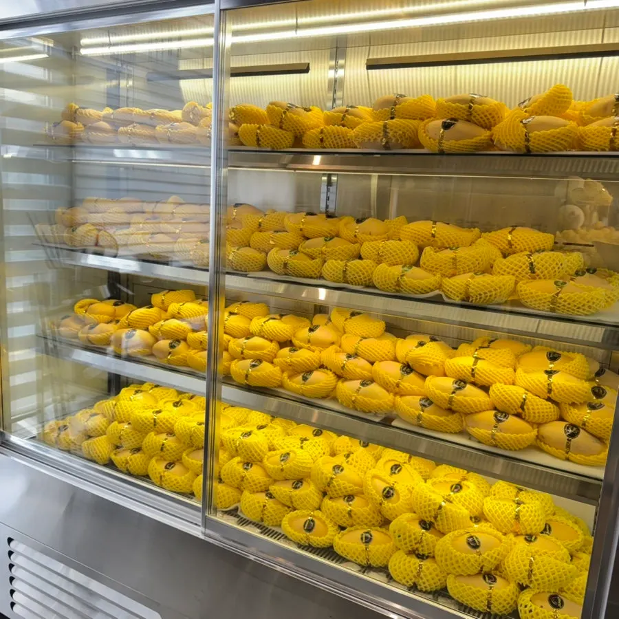 Fruit Forest showcase filled with fruit