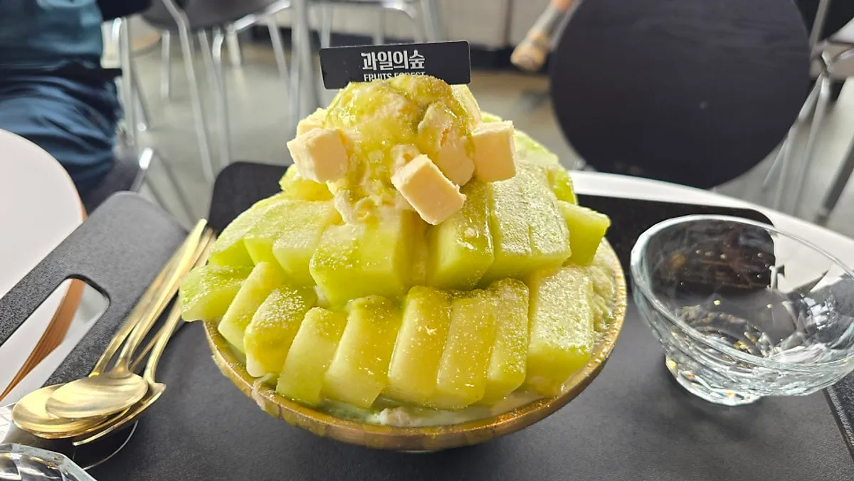 과일의숲 파주직영점 멜론빙수 대표 사진