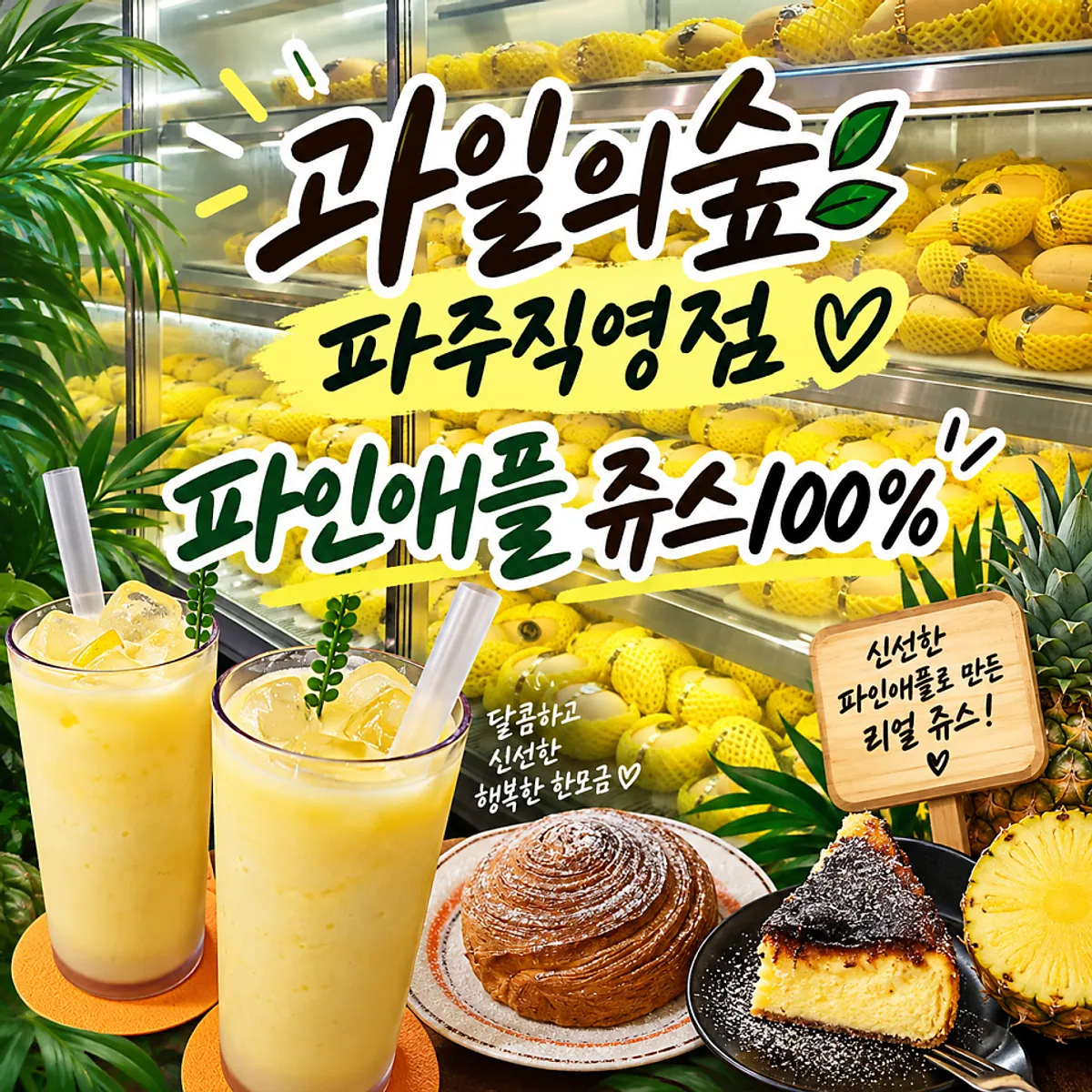 파주 심학산 과일의숲 파주직영점 외관