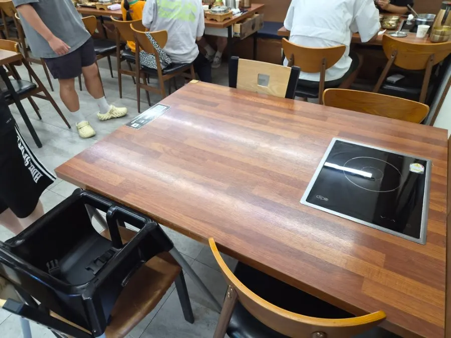 Family-friendly dining area atmosphere