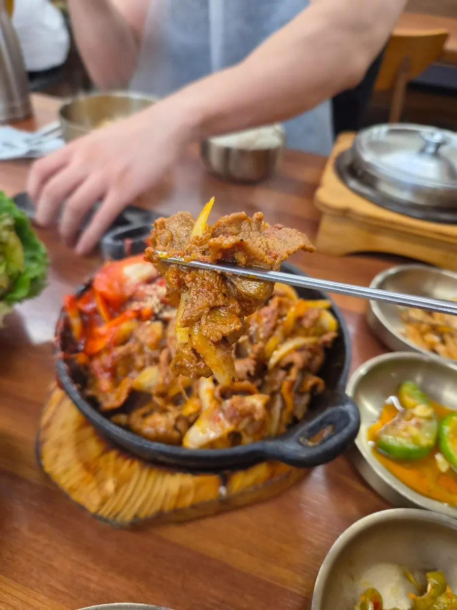 Tender gochujang stir-fried squid