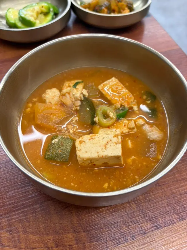 Refillable, nutty doenjang stew