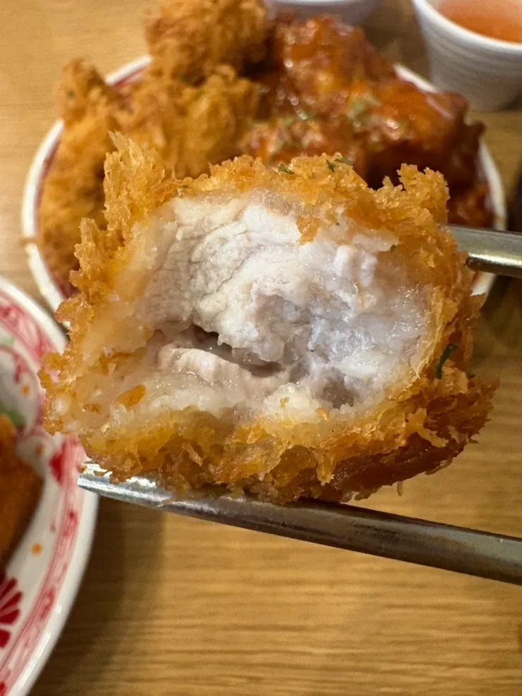 Dontangchitang with pork cutlet and dakgangjeong
