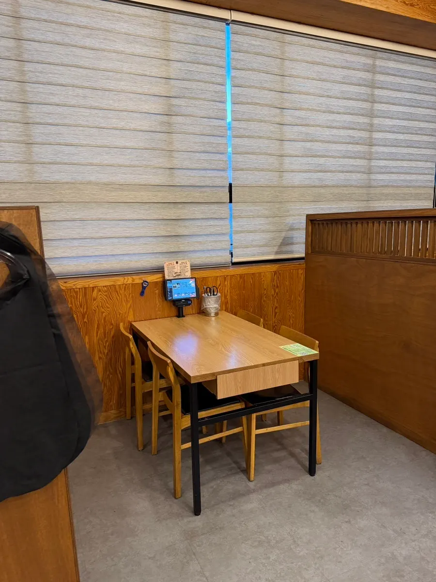 Clean restaurant interior