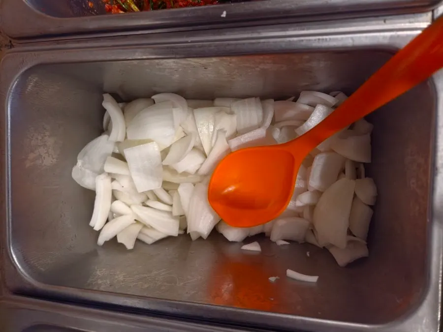 Rice section at the self-serve corner