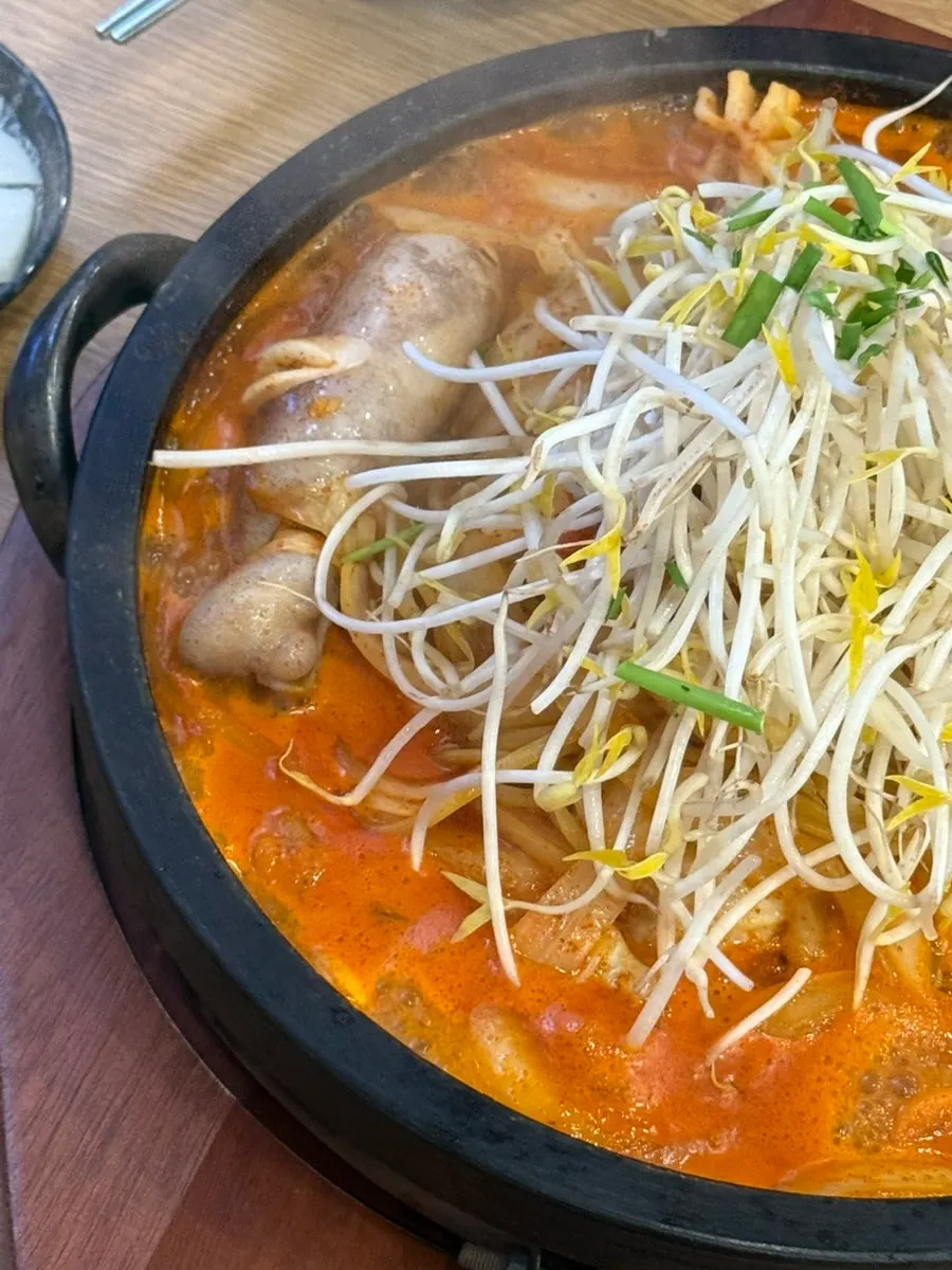 Dakgangjeong and donkatsu plate