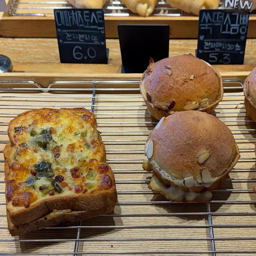 Dessert display at On the Rail