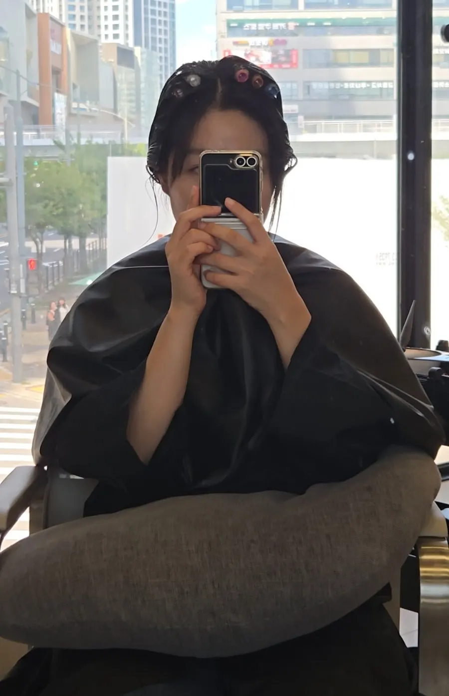 Root volume treatment in progress