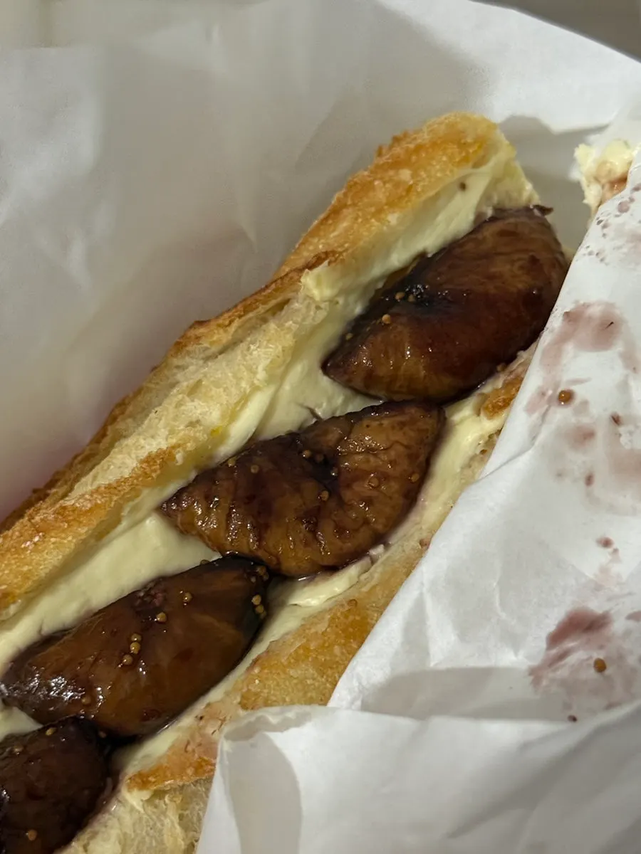 After trying the olive cheese ciabatta