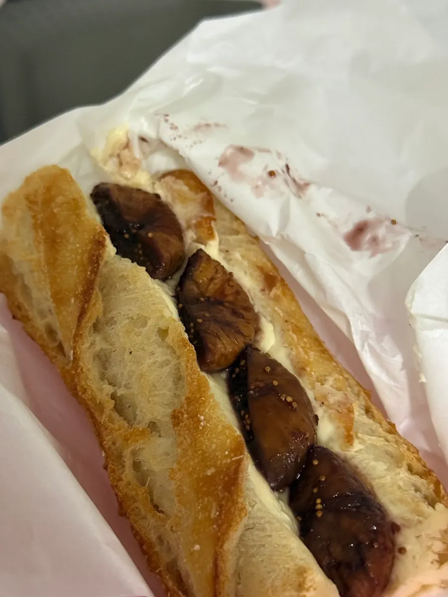 Bread photo featuring the olive cheese ciabatta