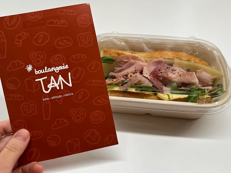 Packaged jambon fromage