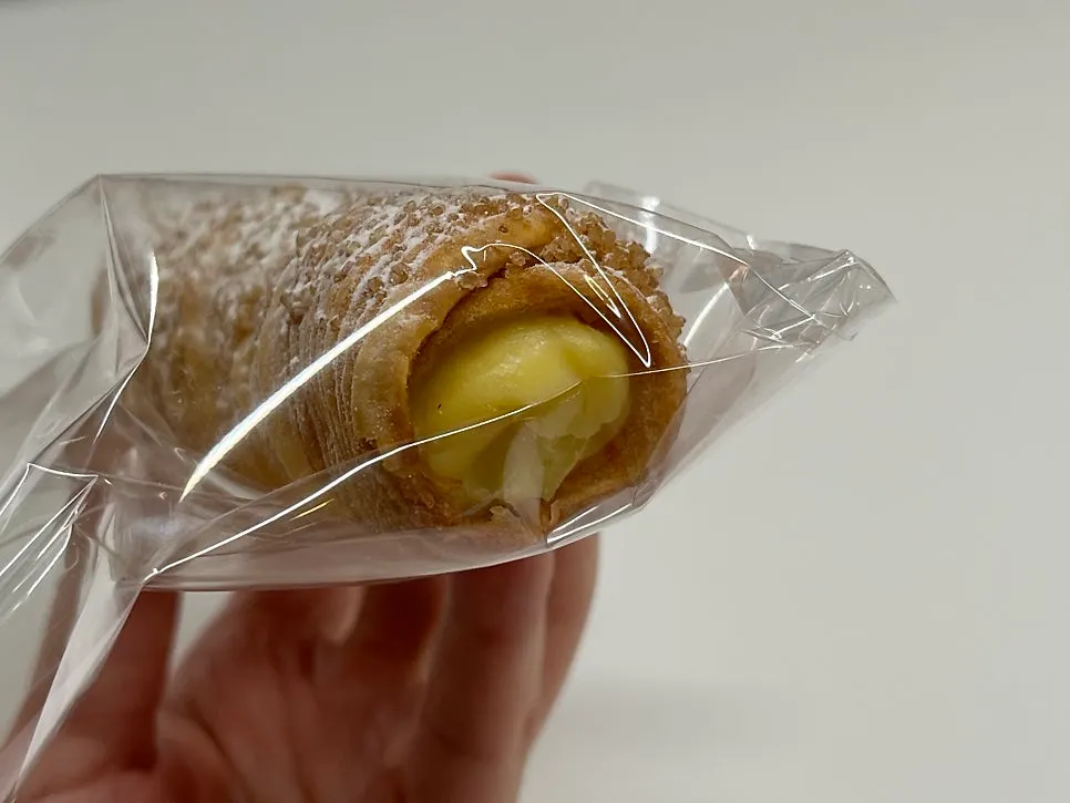 Vanilla cream cornet pie