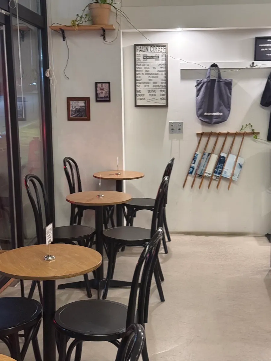 Interior space at Pound Coffee Unjeong Main Branch