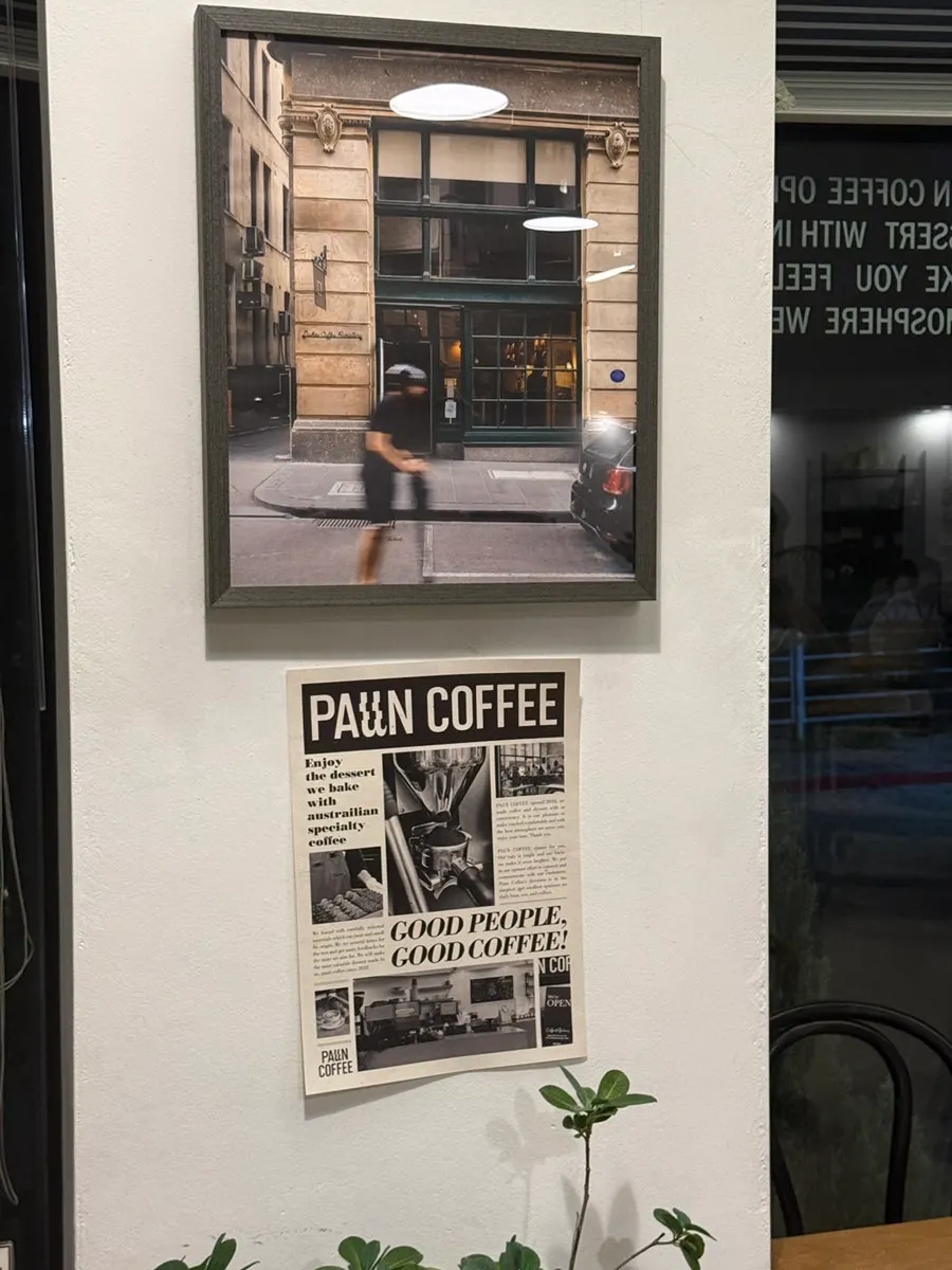 Inside Pound Coffee Unjeong Main Branch with customers