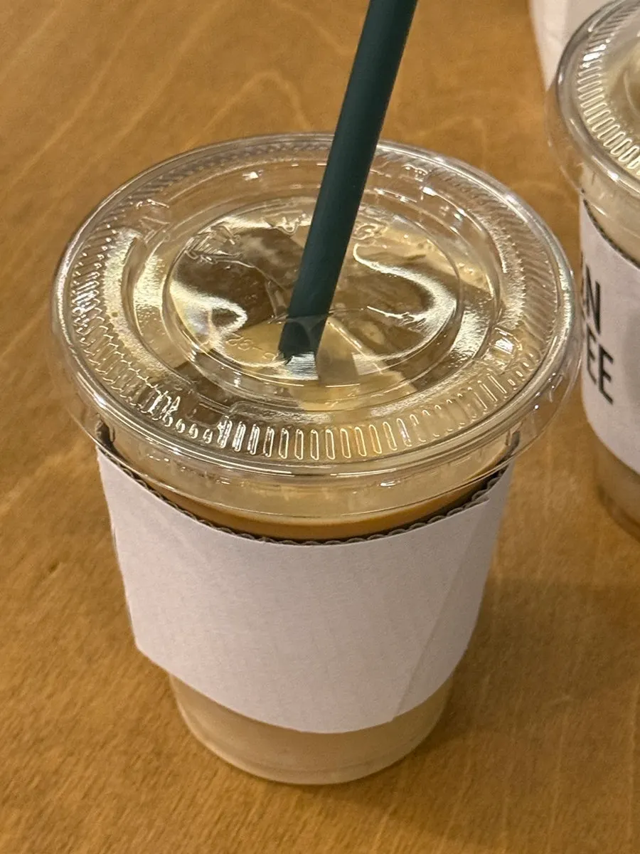 Atmospheric interior of Pound Coffee Unjeong Main Branch