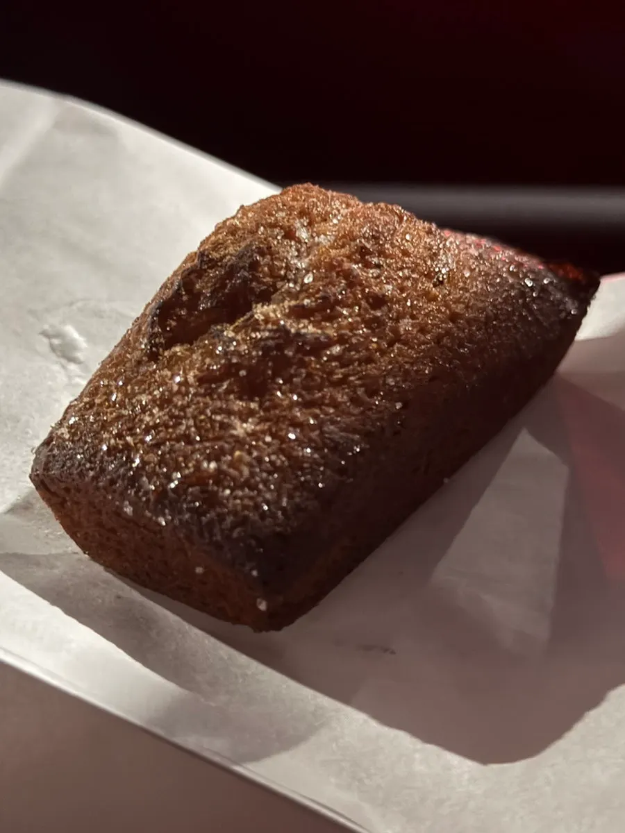 Cinnamon salty financier