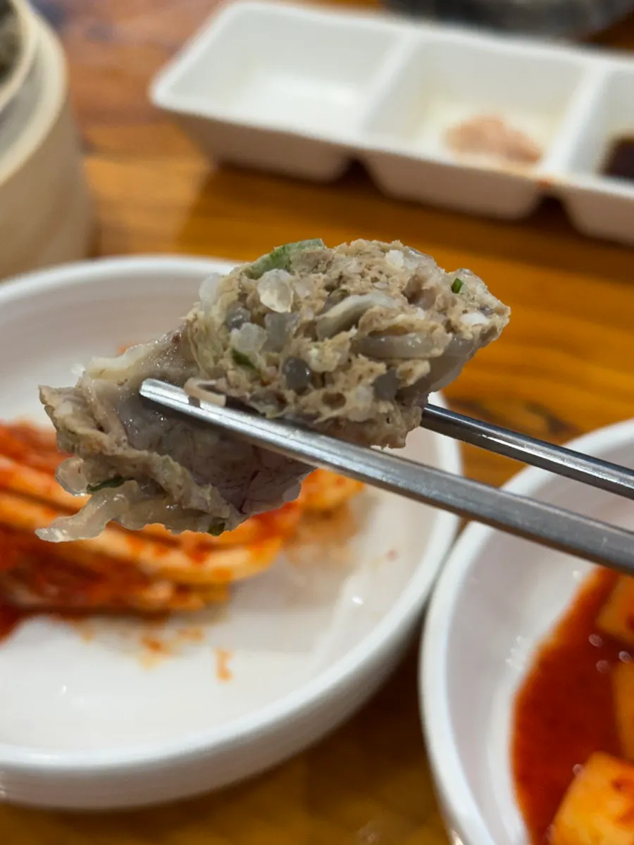 인삼순대 피순대 청양고추순대 수제 모듬순대