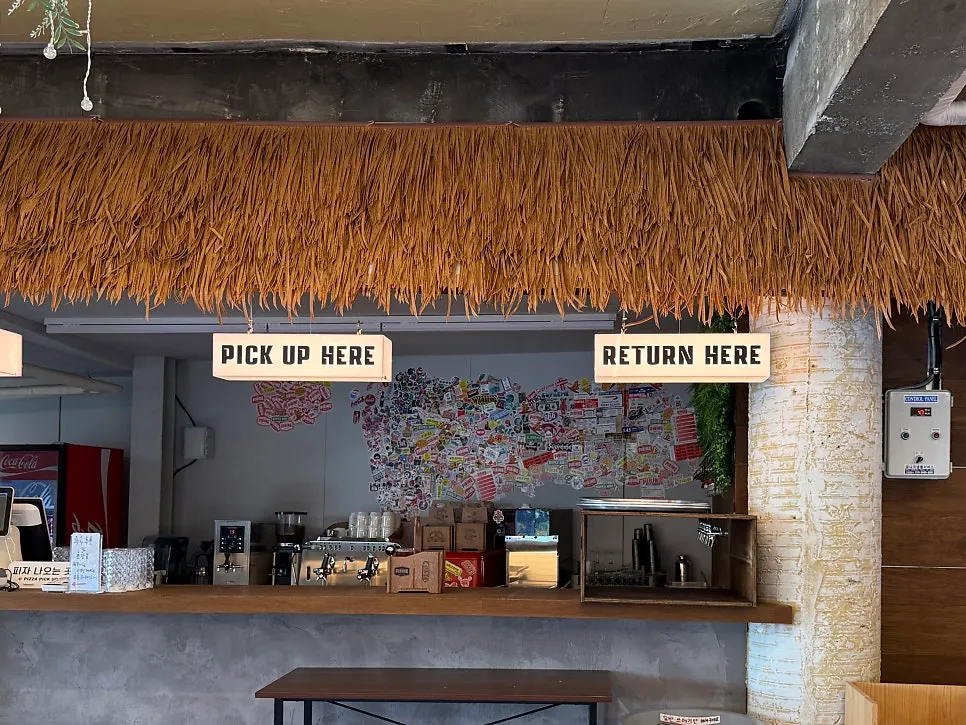 Second-floor space styled like a DJ booth
