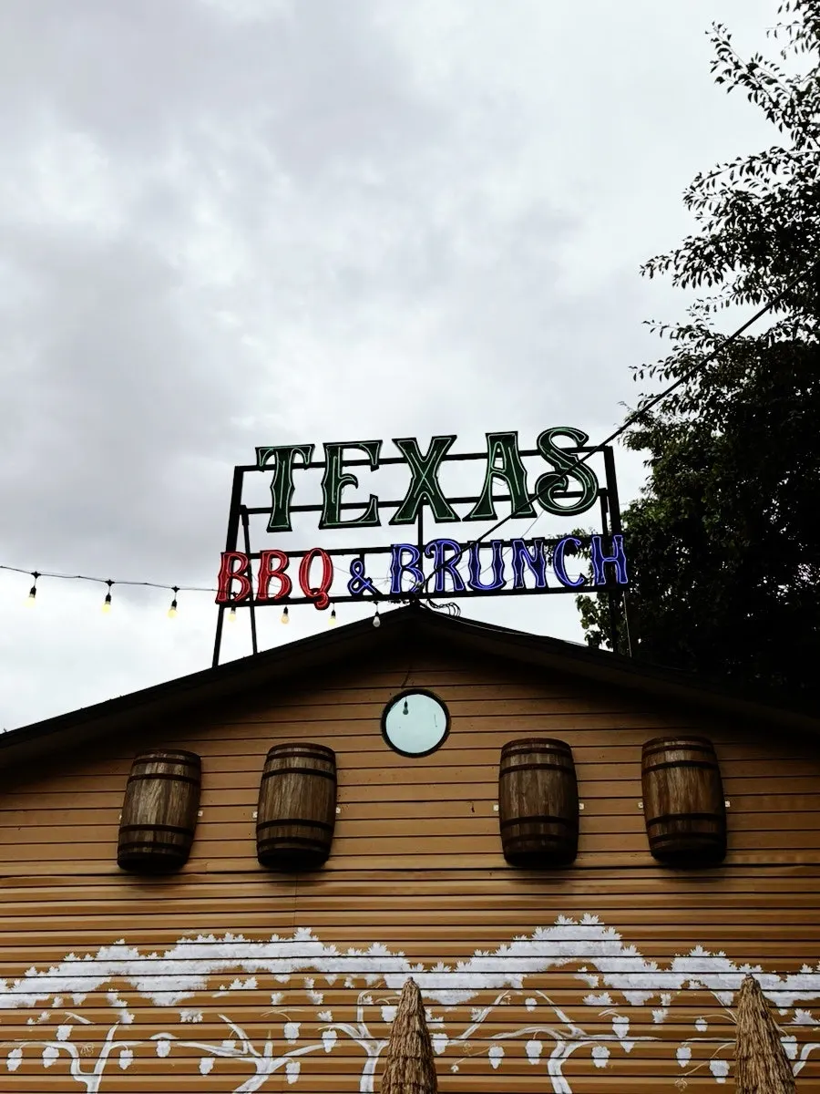 Return visit meal at Modak Texas Barbecue Palgongsan Branch