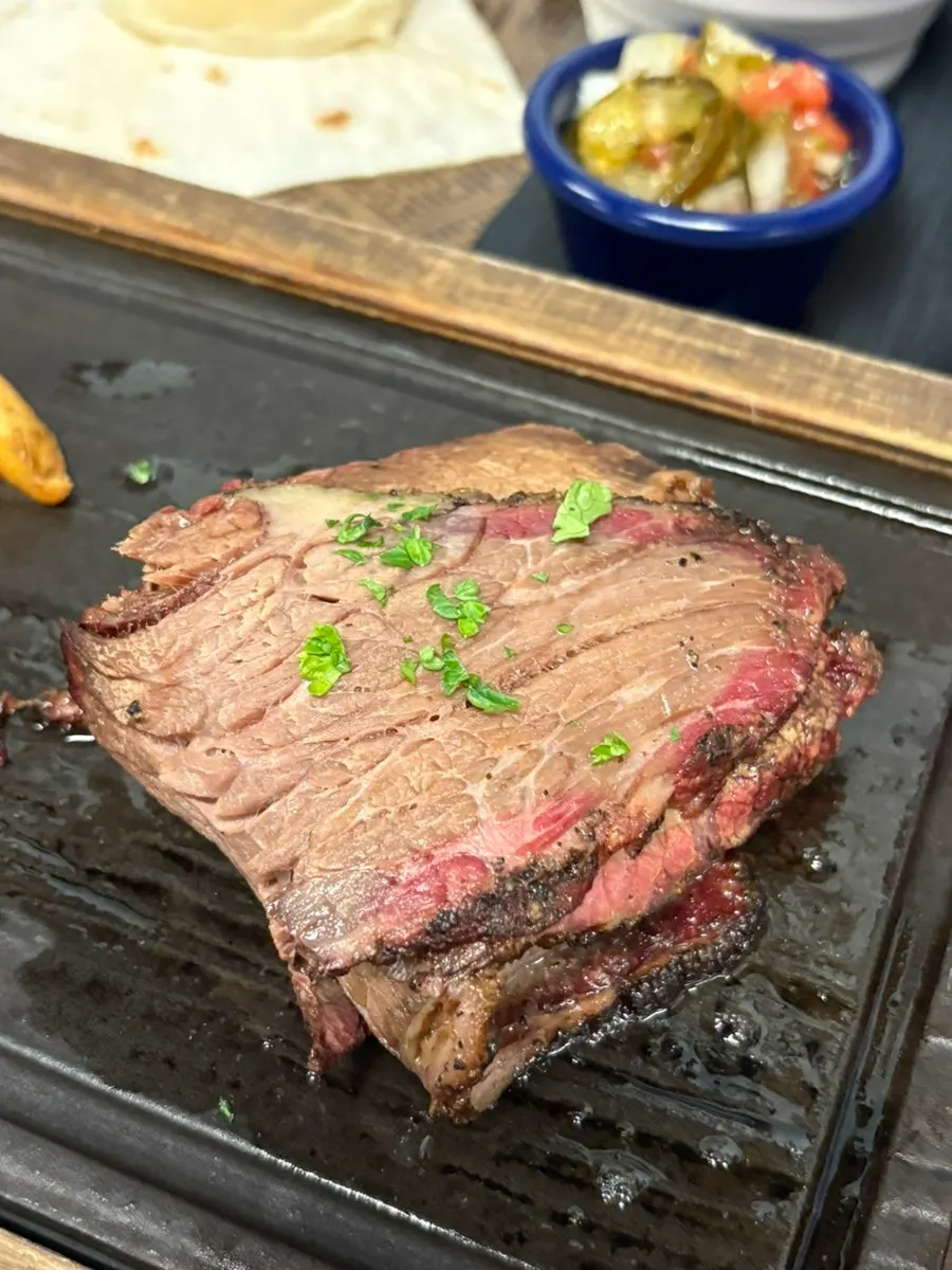 Texas barbecue brisket dish