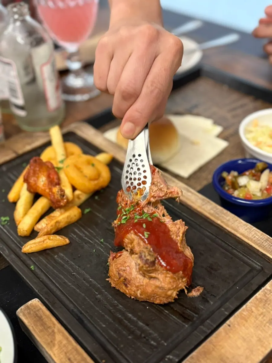 Barbecue tortilla accompaniment