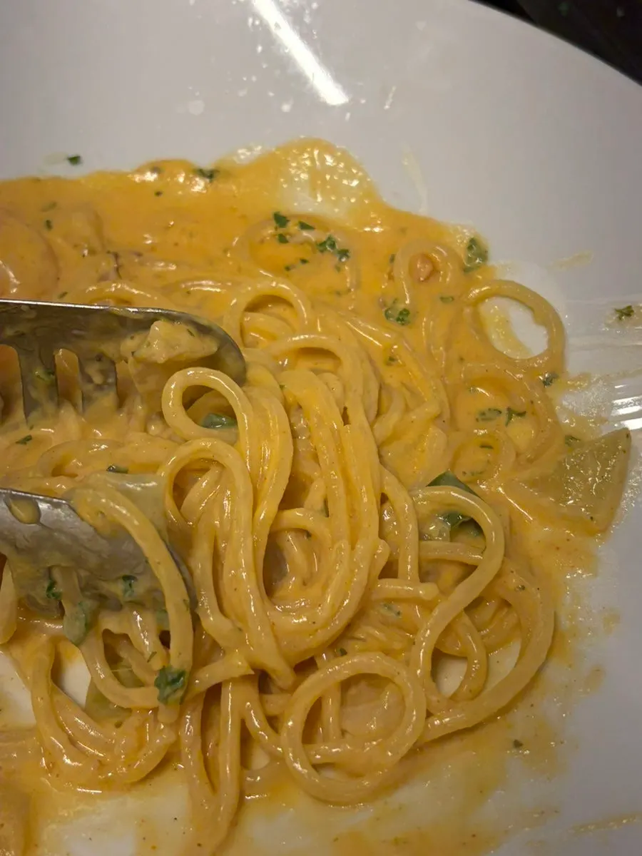 Shrimp aglio e olio