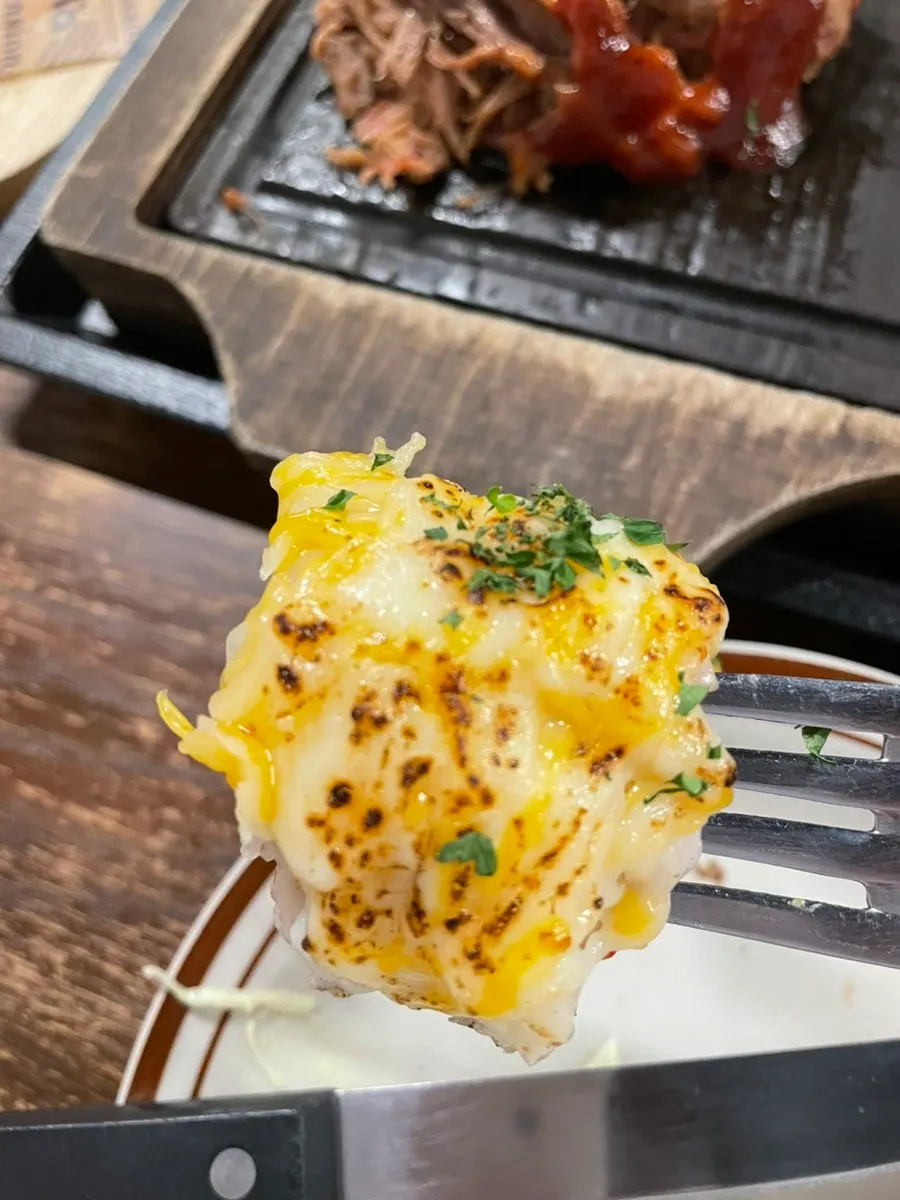 Lobster dish showing plump meat