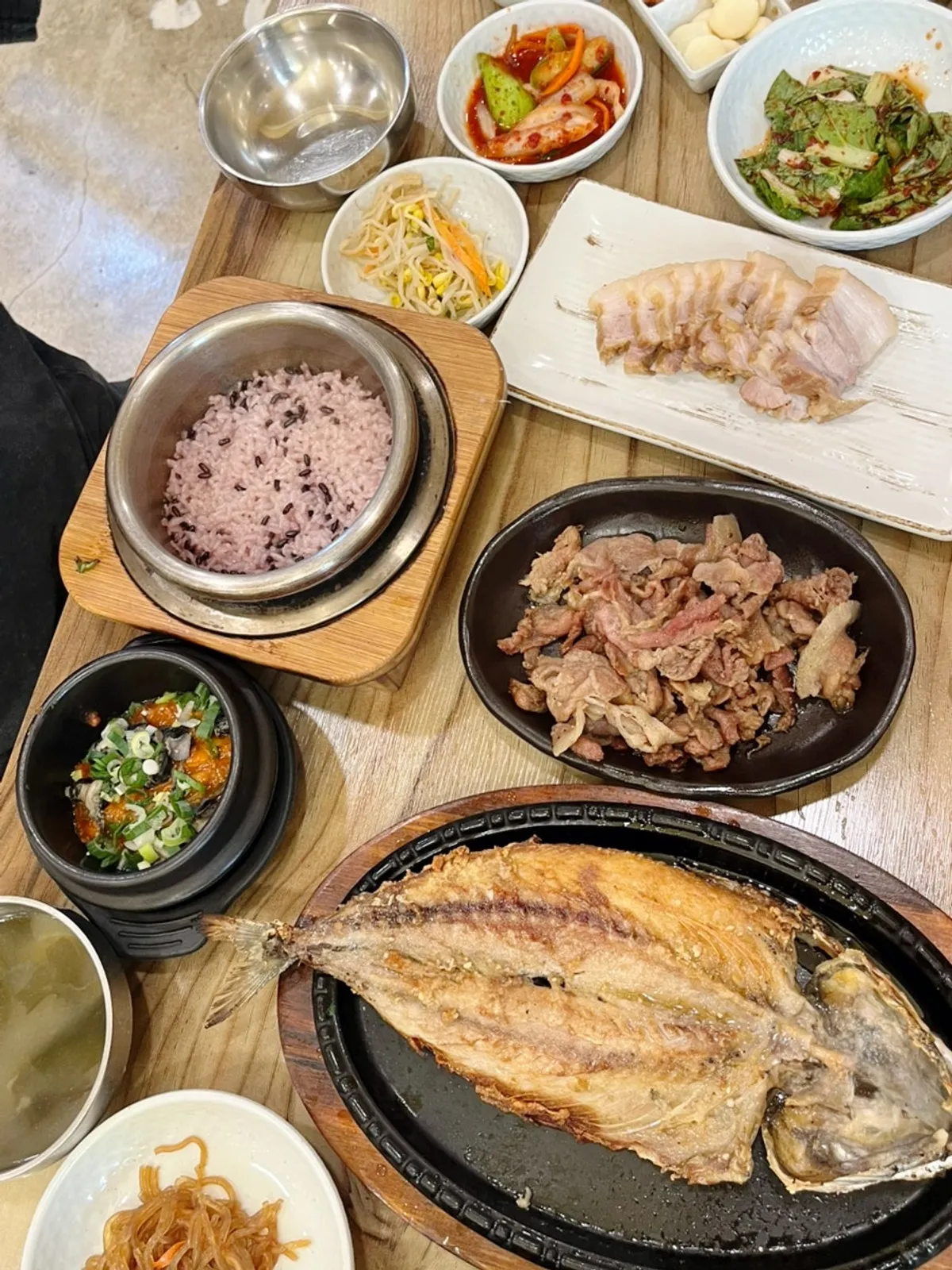 대구 팔공산 임가네우렁쌈밥 쌈밥 한상
