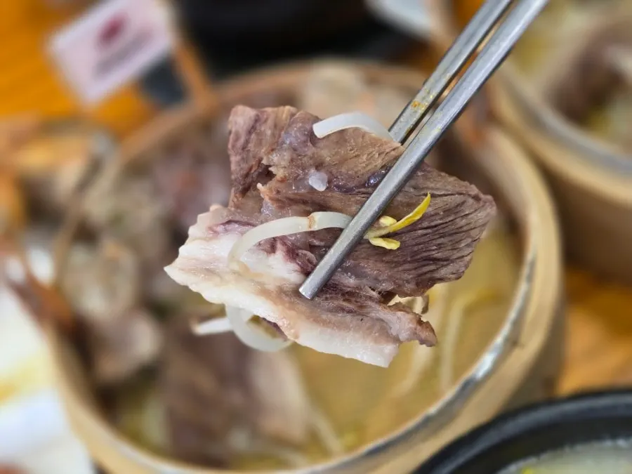 수비드로 삶은 머릿고기 수육
