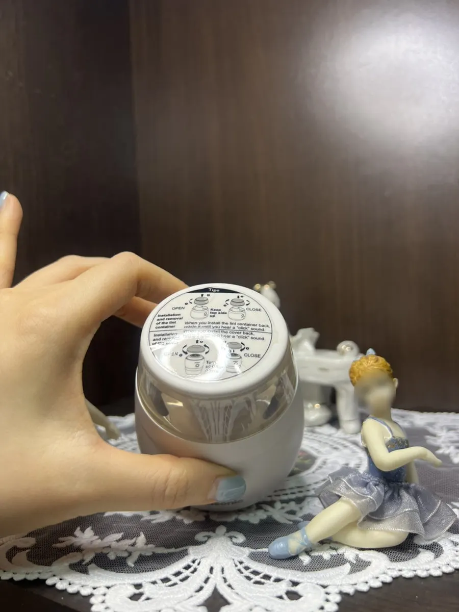 冬コートの毛玉ケアに使った毛玉取り機