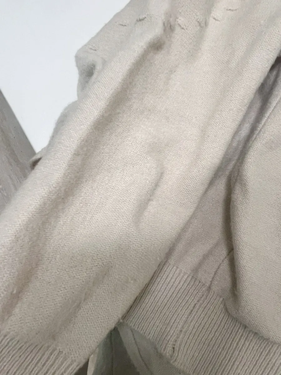 Using the knit after depilling is complete