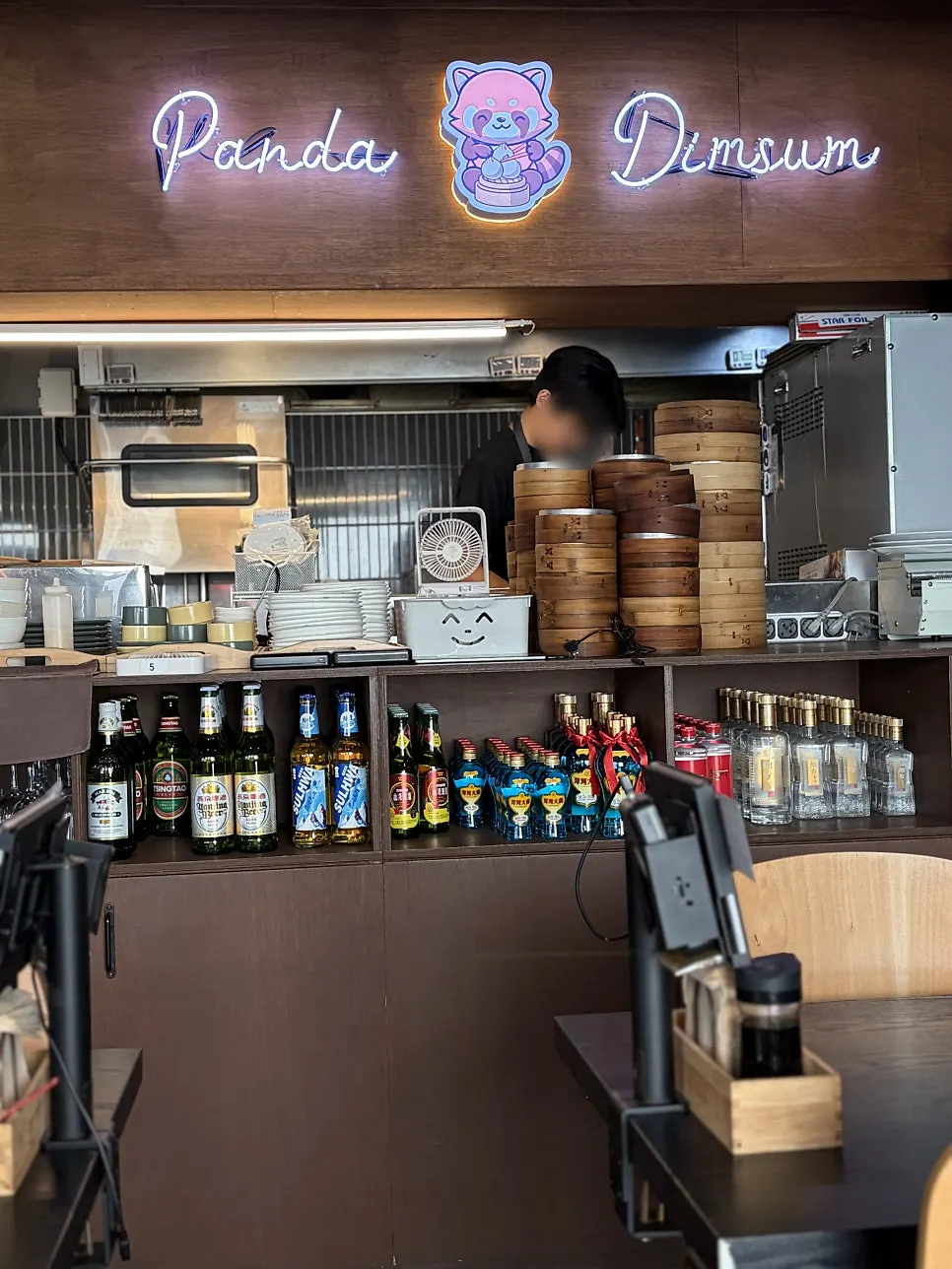 연남동 판다딤섬 매장 인테리어