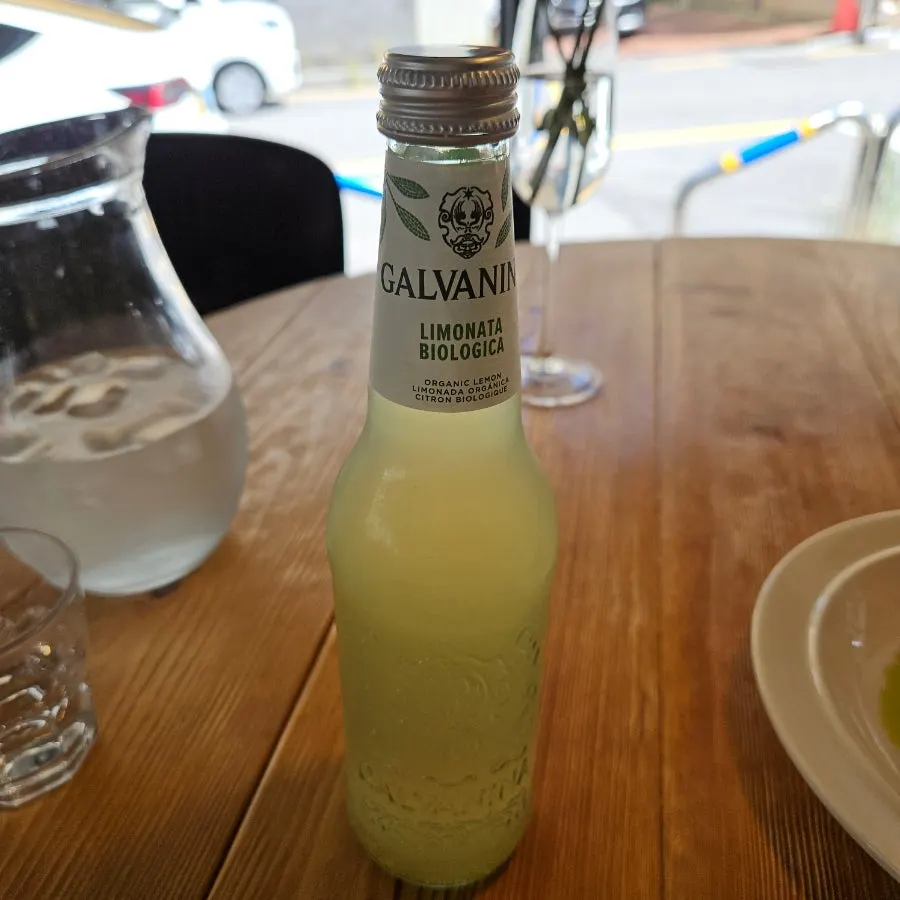 Galvanina Italian Organic Lemon Soda